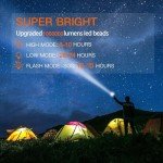 BUYSIGHT Rechargeable 1000,000 Lumens Handheld Spotlight