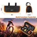 Portable Bicycle Repair Bag with Pump & Tools