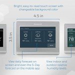 Honeywell Smart Wi-Fi Color Thermostat with Touch Screen