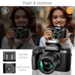 Saneen 8K Photography Camera with WiFi & Touch Screen