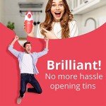 Kitchen Mama Electric Can Opener: Easy, Hands-Free Design