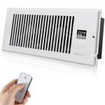 Biowind Smart Quiet Register Booster Fan - White