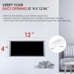 Biowind Smart Quiet Register Booster Fan - White