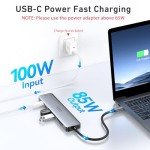 6-in-1 USB-C Hub with 4K HDMI Output