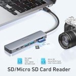 6-in-1 USB-C Hub with 4K HDMI Output