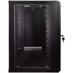 NavePoint 12U Wall Mount Server Cabinet with Fan