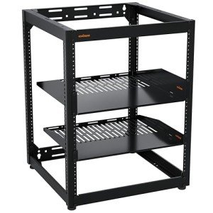 ECHOGEAR 15U Wall-Mount Server Rack with Shelves