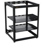 ECHOGEAR 15U Wall-Mount Server Rack with Shelves