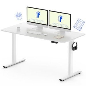 Electric Height Adjustable Standing Desk 140x71cm
