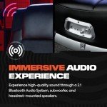 Ace Bayou Wireless Gaming Chair - Nero