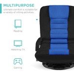 Swivel Gaming Floor Chair with Adjustable Backrest