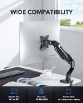 HUANUO Adjustable Single Monitor Mount, 13-32 Inch