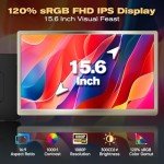 Teamgee 15.6” Portable Triple Laptop Monitor