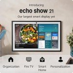 Amazon Echo Show 21: Smart 21" Kitchen TV with Alexa