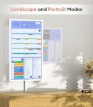 Cozyla 32-Inch Touch Screen Digital Family Calendar