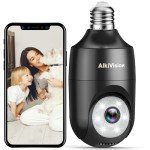 AlkiVision 2K Outdoor Wireless Security Camera 360°