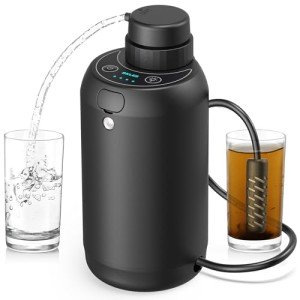 BKLES Portable Water Filter with Emergency Light