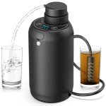 BKLES Portable Water Filter with Emergency Light