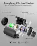 BKLES Portable Water Filter with Emergency Light