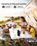 BKLES Portable Water Filter with Emergency Light