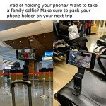 Universal Airplane Phone Holder with 360° Rotation