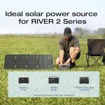 EF ECOFLOW RIVER 2 Portable Power Station with Solar Panel