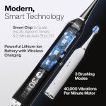 Aquasonic Duo: Wireless Ultra Whitening Electric Toothbrushes