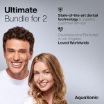 Aquasonic Duo: Wireless Ultra Whitening Electric Toothbrushes