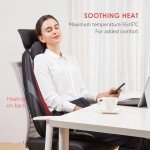Snailax Shiatsu Massage Cushion with Heat for Home