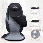 Snailax Shiatsu Massage Cushion with Heat for Home