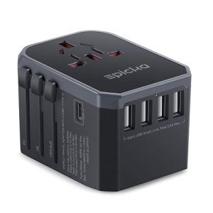 EPICKA Universal Travel Adapter with USB Type-C