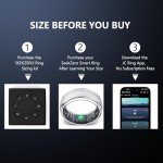 SEEKZERO Smart Ring: Activity & Sleep Tracker Size 8