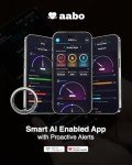 Aabo AI Smart Ring - Fitness & Health Tracker