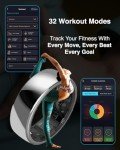 Aabo AI Smart Ring - Fitness & Health Tracker