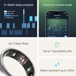 Oura Ring Gen3 Heritage Silver - Size 8