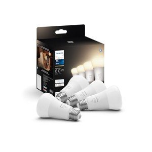 Philips Hue White Smart LED Bulbs - 4 Pack