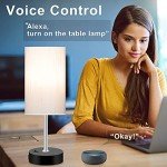 Smart RGB LED Bedroom Lamp with USB Ports