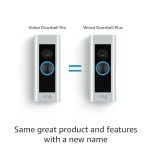 Ring Wired Doorbell Plus - Upgraded Security Features