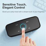 DOSS SoundBox Touch Bluetooth Speaker – 20H Playtime