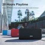 DOSS SoundBox Touch Bluetooth Speaker – 20H Playtime