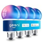 Smart Color-Changing Light Bulbs - 4 Pack