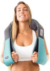InvoSpa Shiatsu Neck and Back Massager with Heat