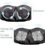 InvoSpa Shiatsu Neck and Back Massager with Heat