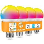 Smart WiFi LED Color Changing Light Bulbs (4)