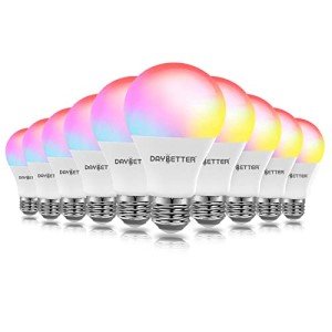 DAYBETTER Smart LED Light Bulbs 10-Pack