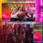 RGB LED Strip Lights with Music Sync and App Control