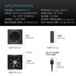 AC Infinity AIRPLATE T3 Quiet Cooling Fan System