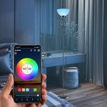 Smart RGB Floor Lamp with Alexa & Google Assistant