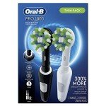 Oral-B Pro 1000 Electric Toothbrush Set - Black/White