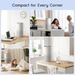 Air Purifier for Pets and Allergies, HEPA Filter